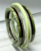 AP7 seven layer stepped bakelite bangle